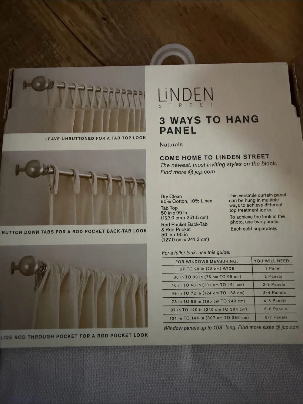 Linden set tab